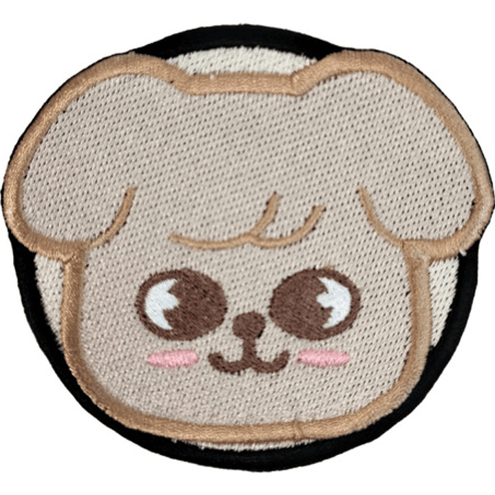 Parche Bordado Termoadhesivo PuppyM (SKZoo Fan Art) 1