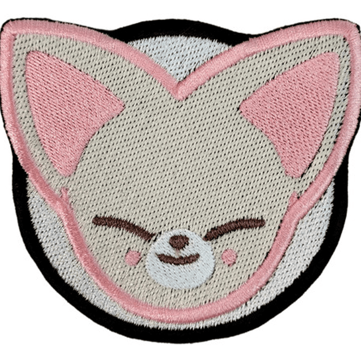 Parche Bordado Termoadhesivo FoxI.NY | SKZoo Fan Art 1