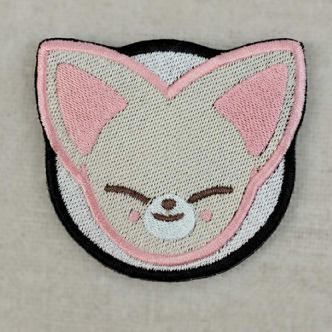 Parche Bordado Termoadhesivo FoxI.NY | SKZoo Fan Art 3