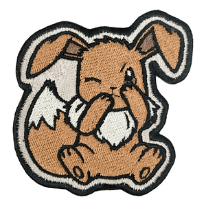 Parche Bordado Termoadhesivo Eevee (Evolución) (Pokémon Fan Art)