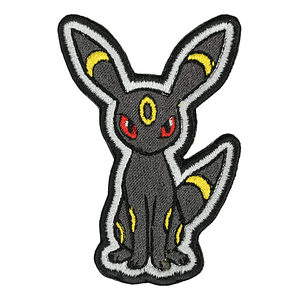Parche Bordado Termoadhesivo Umbreon (Evolución Siniestra) (Pokémon Fan Art)