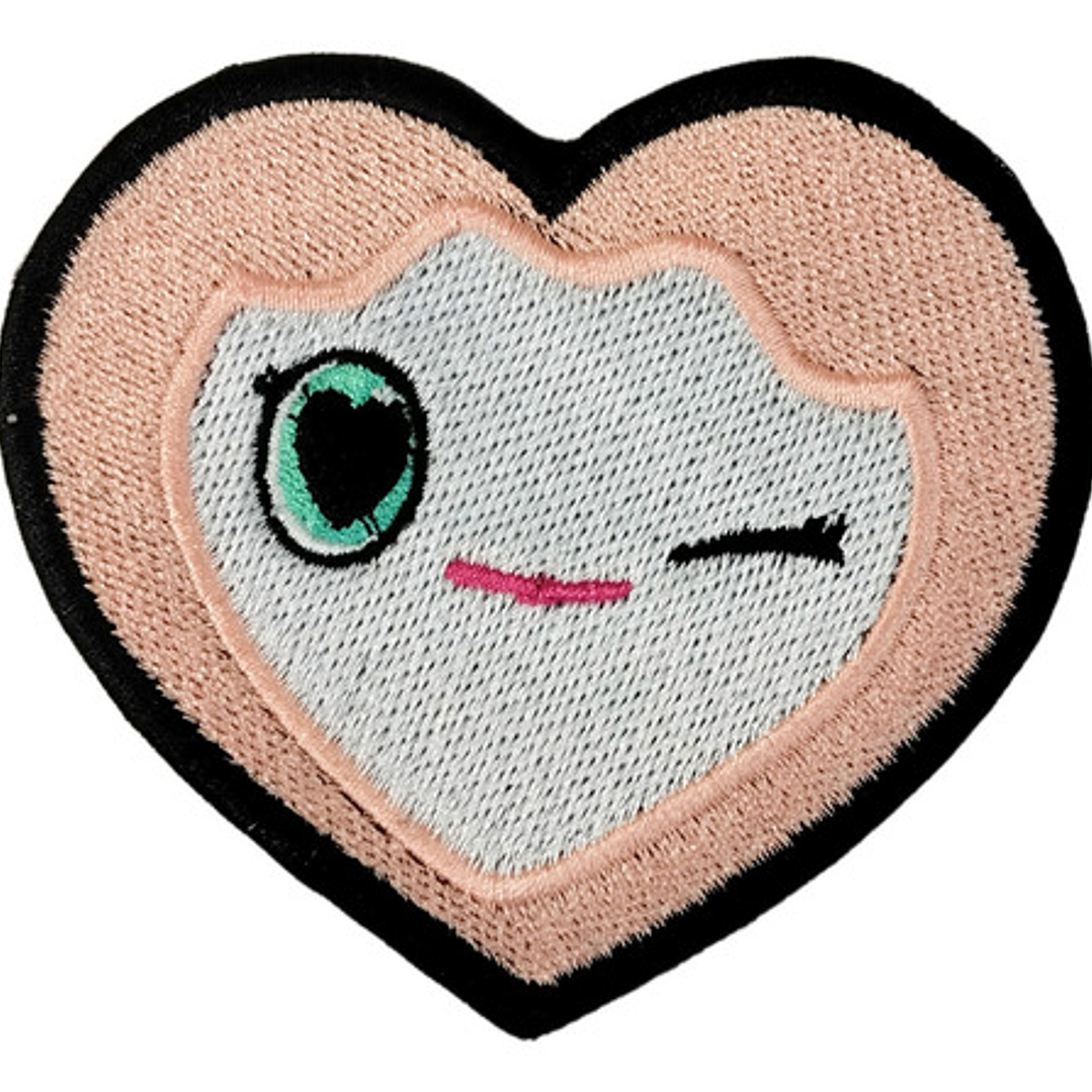 Parche Bordado Termoadhesivo Jively Lovelys (Twice Fan Art) 1