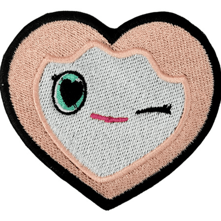 Parche Bordado Termoadhesivo Jively Lovelys (Twice Fan Art) 1