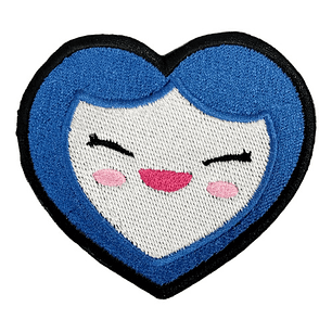 Parche Bordado Termoadhesivo Tzuvely Lovelys (Twice Fan Art)