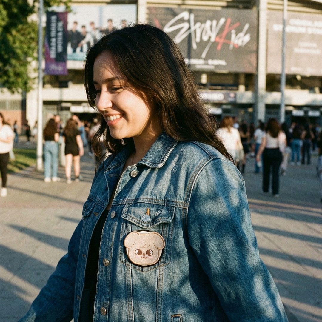 Parche Bordado SKZoo PuppyM | Termoadhesivo K-Pop 2