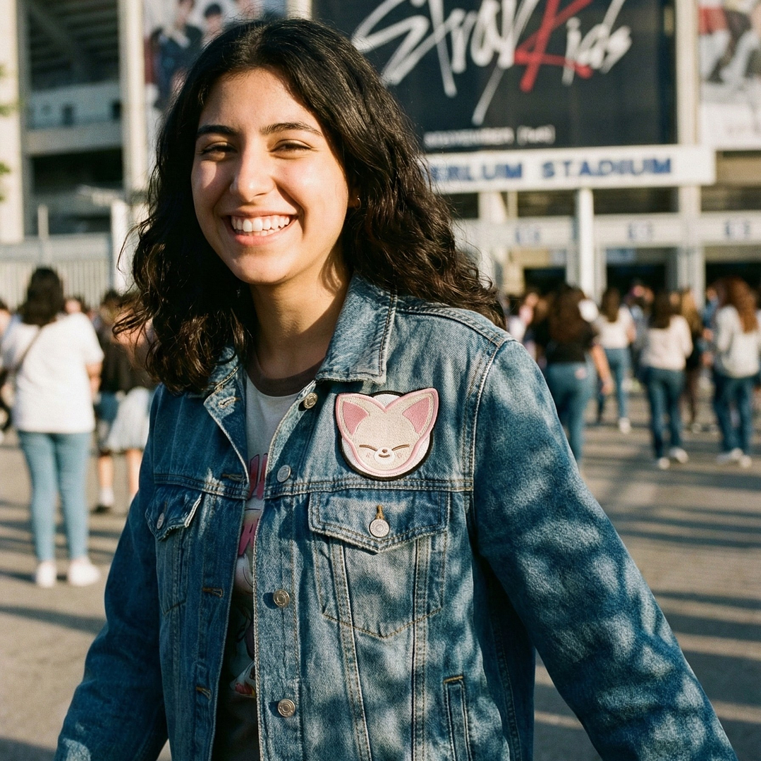 Parche Bordado SKZoo FoxI.NY | Termoadhesivo K-Pop 2