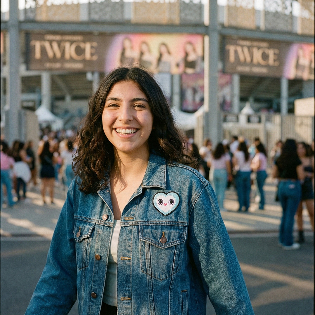 Parche Bordado Twice Lovelys Navely | Termoadhesivo K-Pop 2