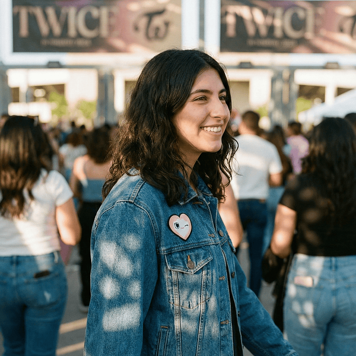 Parche Bordado Twice Lovelys Jively | Termoadhesivo K-Pop 2