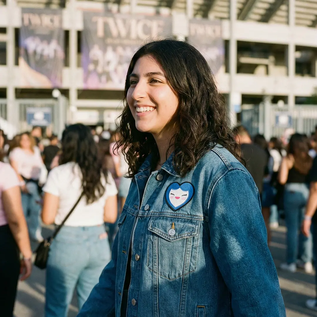 Parche Bordado Twice Lovelys Tzuvely | Termoadhesivo K-Pop 2