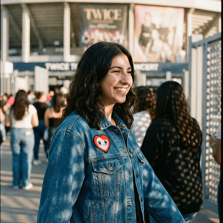 Parche Bordado Twice Lovelys Chaengvely | Termoadhesivo K-Pop 2