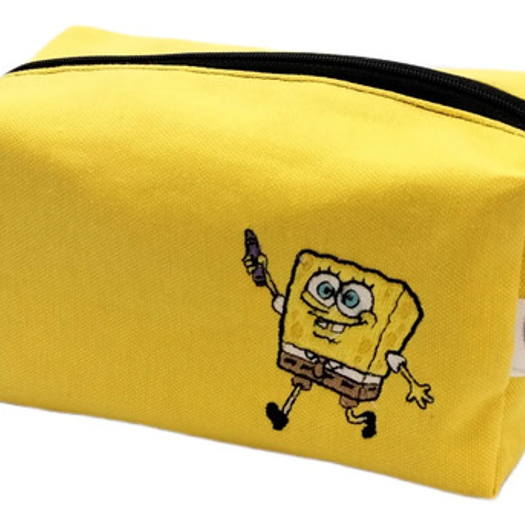 Estuche Bordado Bob Esponja 1