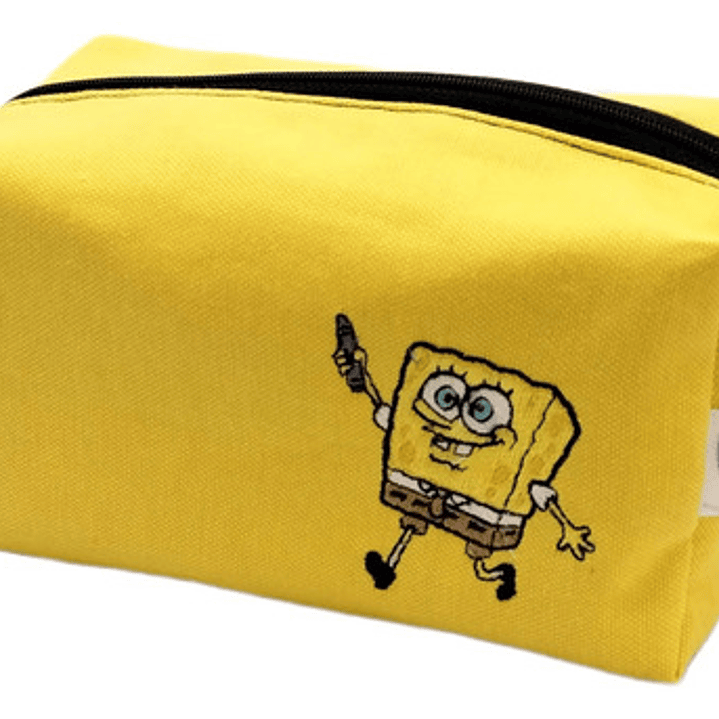 Estuche Bordado Bob Esponja 1
