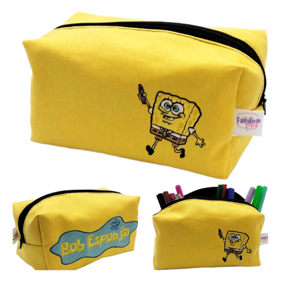 Estuche Bordado Bob Esponja 5