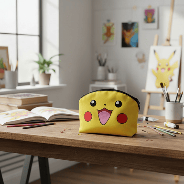 Estuche Bordado Pikachu 10