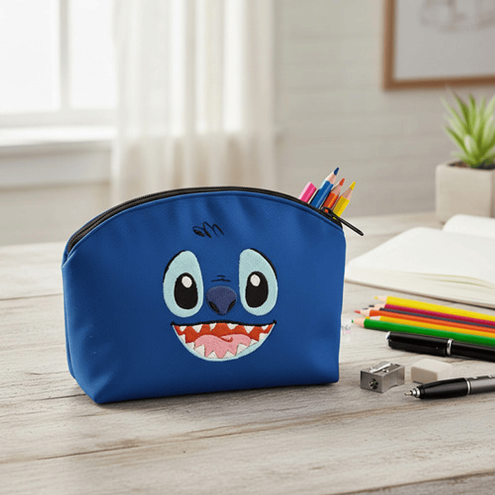 Estuche Bordado Stitch Ohana 7
