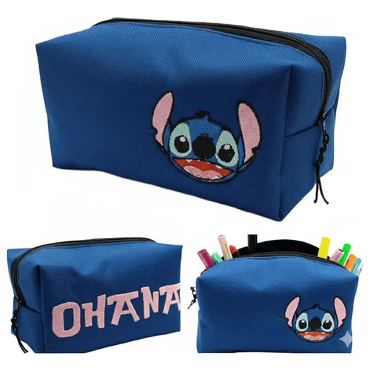 Estuche Bordado Stitch2 Ohana 5