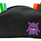 Estuche Bordado Gengar Negro - Miniatura 4