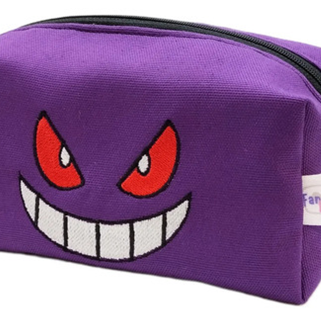 Estuche Bordado Gengar morado 1