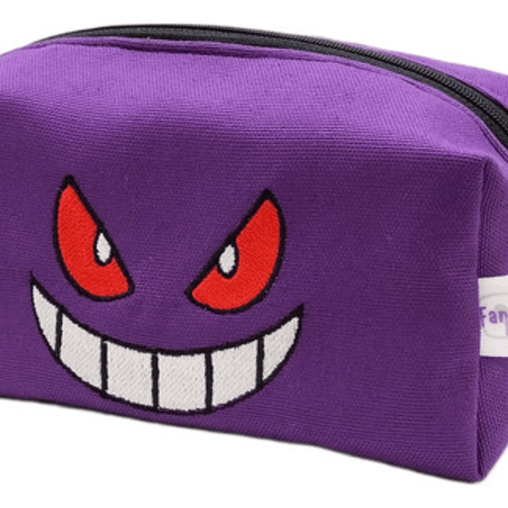 Estuche Bordado Gengar morado 1