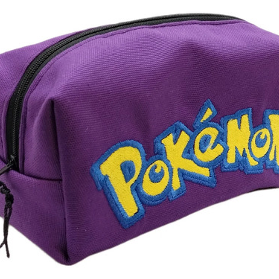 Estuche Bordado Gengar morado 2