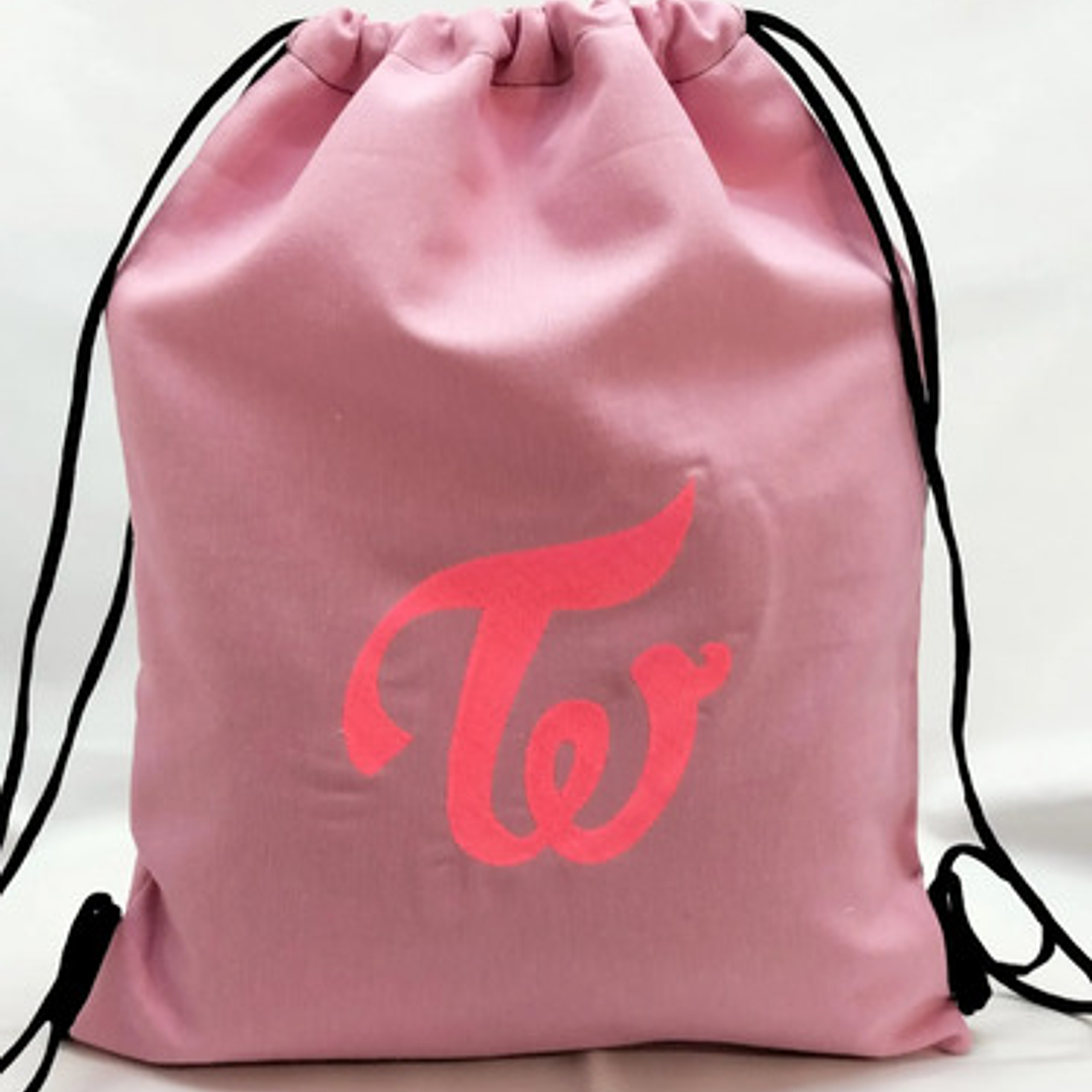 Morral Mochila K-pop Twice Momo Movely Bordado Impermeable 2