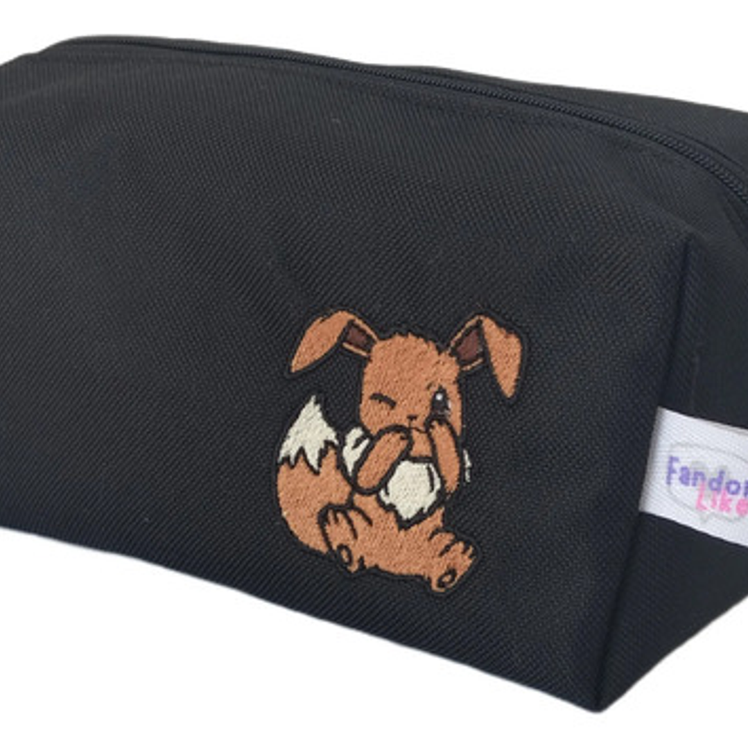 Estuche Lona Anti-fluidos Bordado Eevee - Anime Gamer 1