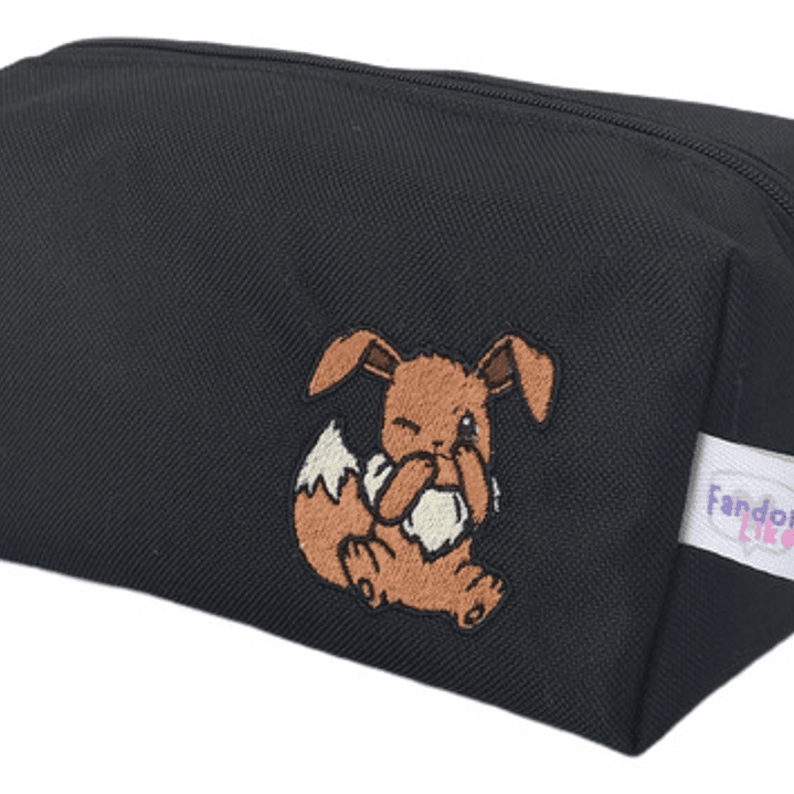 Estuche Lona Anti-fluidos Bordado Eevee - Anime Gamer 1