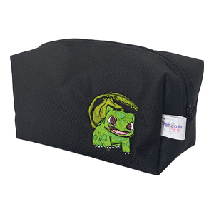 Estuche Lona Anti-fluidos Bordado Bulbasaur - Anime Gamer