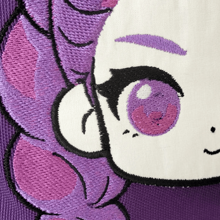 Bolso/morral Rumi De Huntrix Bordado Lona Anti-fluidos 7