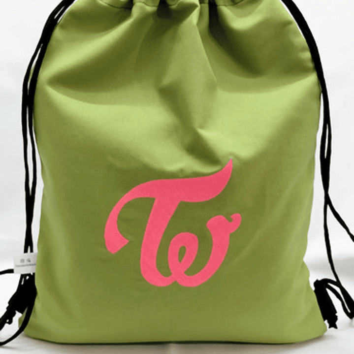 Bolso/morral Twice Jeongvely Bordado Lona Anti-fluidos 3