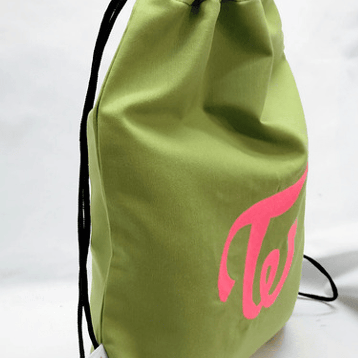 Bolso/morral Twice Jeongvely Bordado Lona Anti-fluidos 5