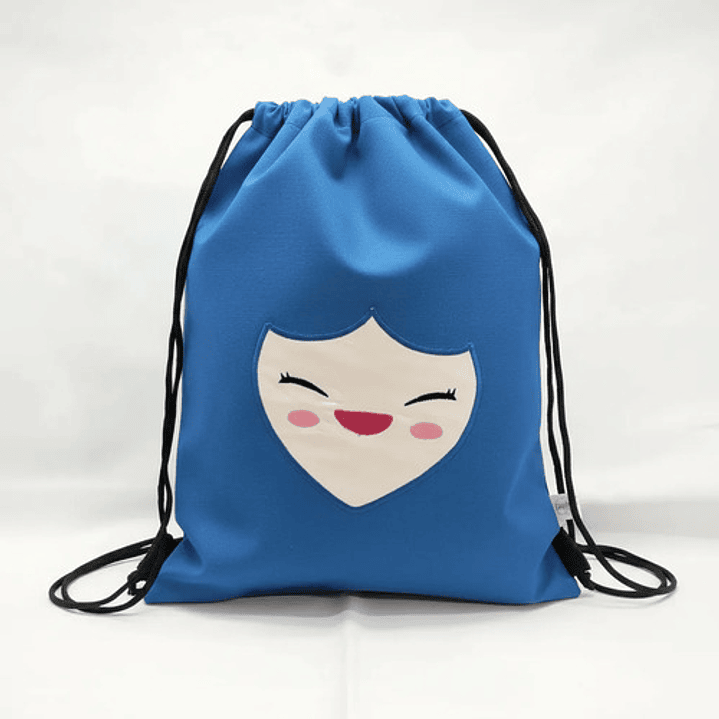 Bolso/morral Twice Tzuvely Bordado Lona Anti-fluidos 1