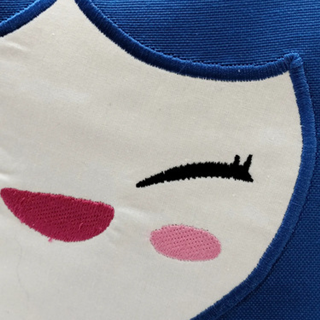 Bolso/morral Twice Tzuvely Bordado Lona Anti-fluidos 5