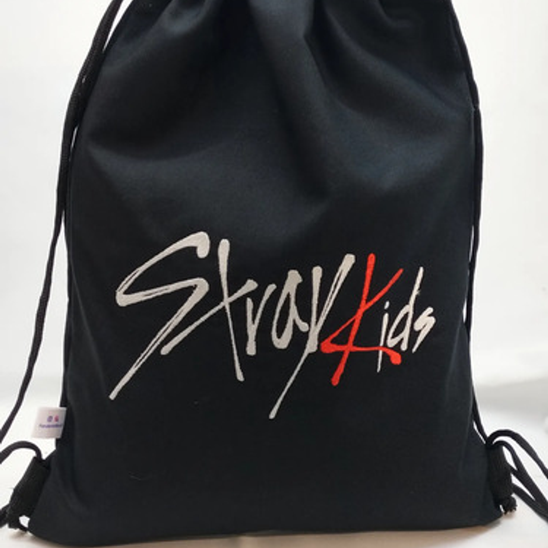Bolso/morral K-pop Stray Kids Wolfchan Bordado Lona 4