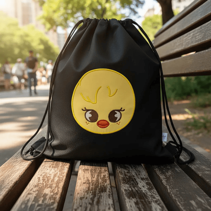Bolso/morral K-pop Stray Kids Bbokari Bordado Lona 2