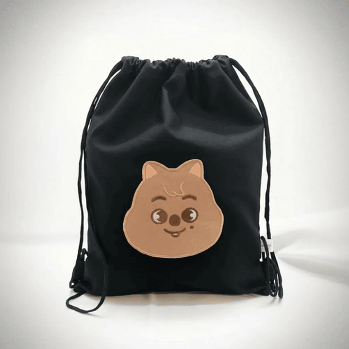 Bolso/morral K-pop Stray Kids Han Quokka Bordado Lona 1