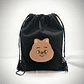 Bolso/morral K-pop Stray Kids Han Quokka Bordado Lona - Miniatura 1