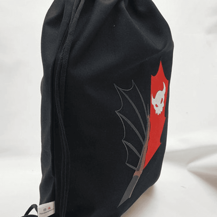 Bolso/morral Chimuelo Toothless Bordado Lona 4