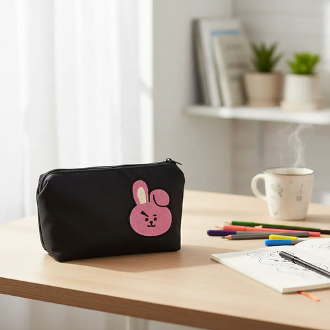 Estuche K-pop Bt21 Cooky Bordado Lona Anti-fluido 2