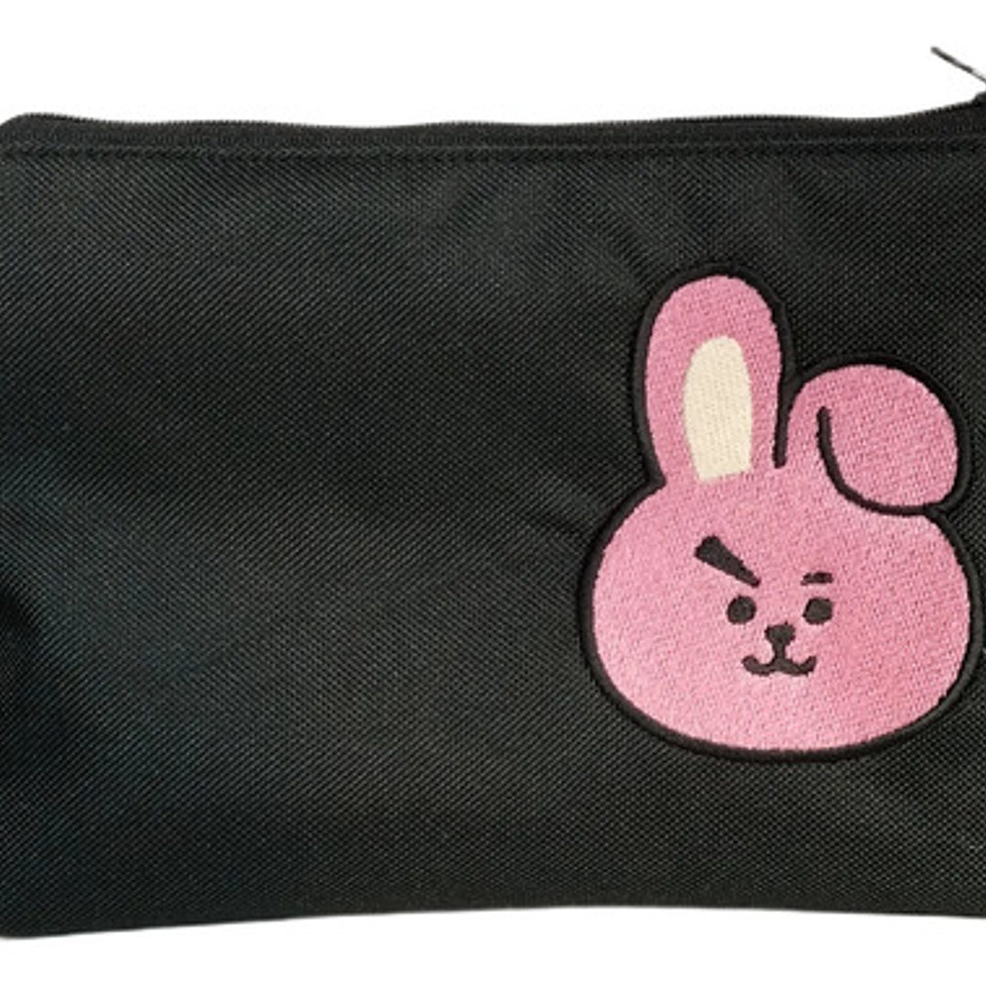 Estuche K-pop Bt21 Cooky Bordado Lona Anti-fluido 5