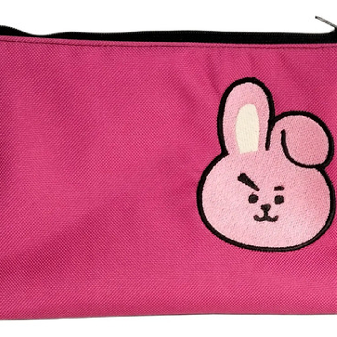 Estuche K-pop Bt21 Cooky Bordado Lona Anti-fluido 5