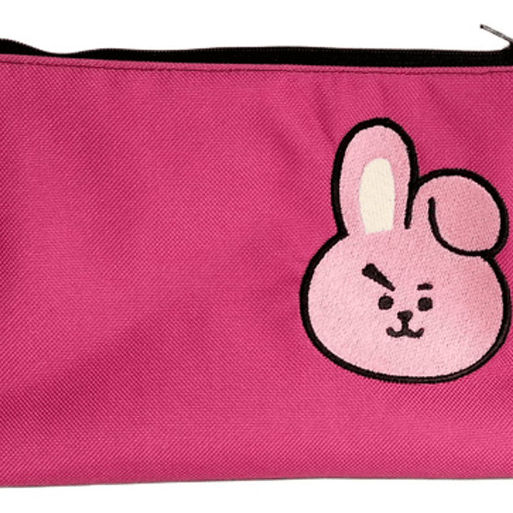 Estuche K-pop Bt21 Cooky Bordado Lona Anti-fluido 5