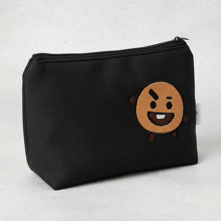 Estuche K-pop Bt21 Shooky Bordado Lona Anti-fluido 5
