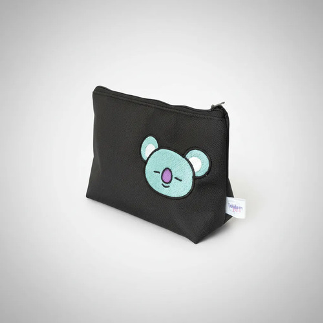 Estuche K-pop Bt21  Koya  Bordado Lona Anti-fluido 1