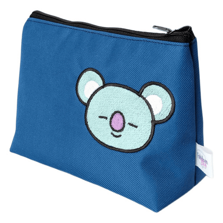 Estuche K-pop Bt21  Koya  Bordado Lona Azul 1