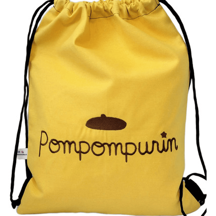 Bolso/morral Pompompurin Bordado Lona Anti-fluido 3