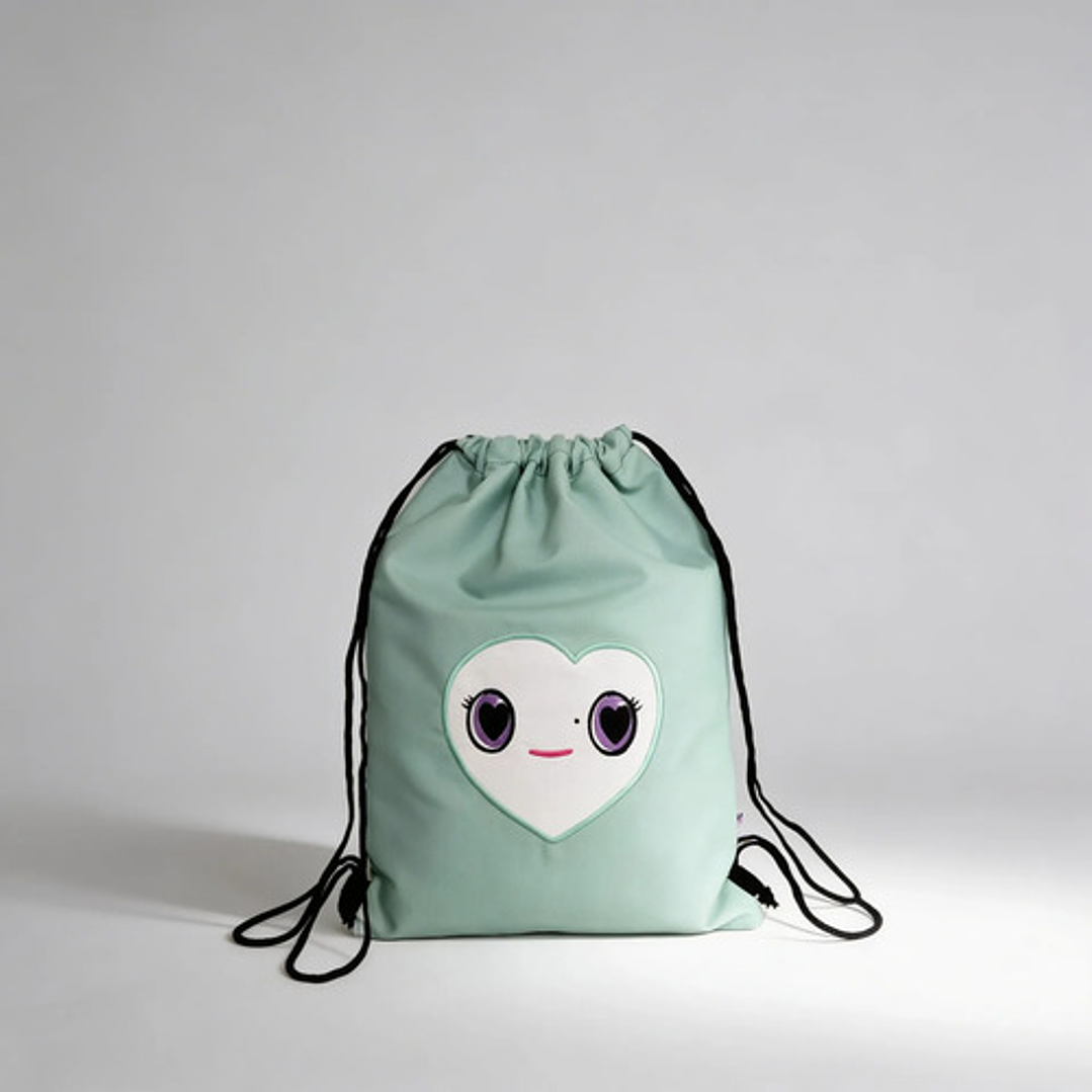 Bolso/morral Twice Mively Bordado Lona Anti-fluidos 2