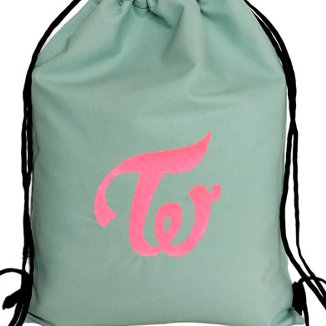 Bolso/morral Twice Mively Bordado Lona Anti-fluidos 3