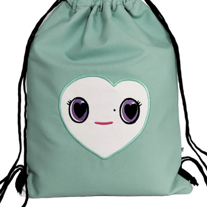 Bolso/morral Twice Mively Bordado Lona Anti-fluidos 1