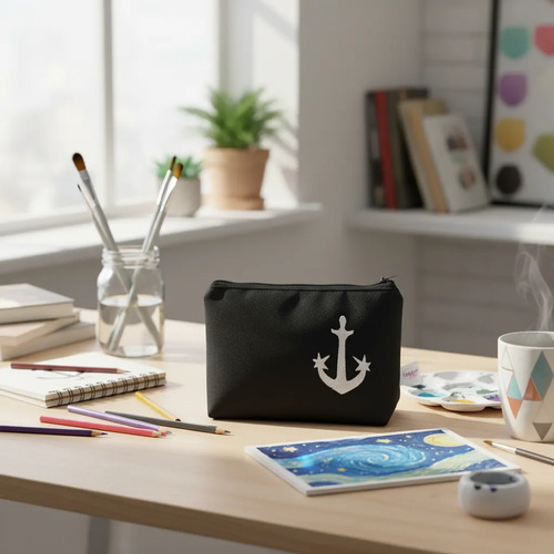 Estuche Katseye Bordado Lona Premium Anti-fluidos 3